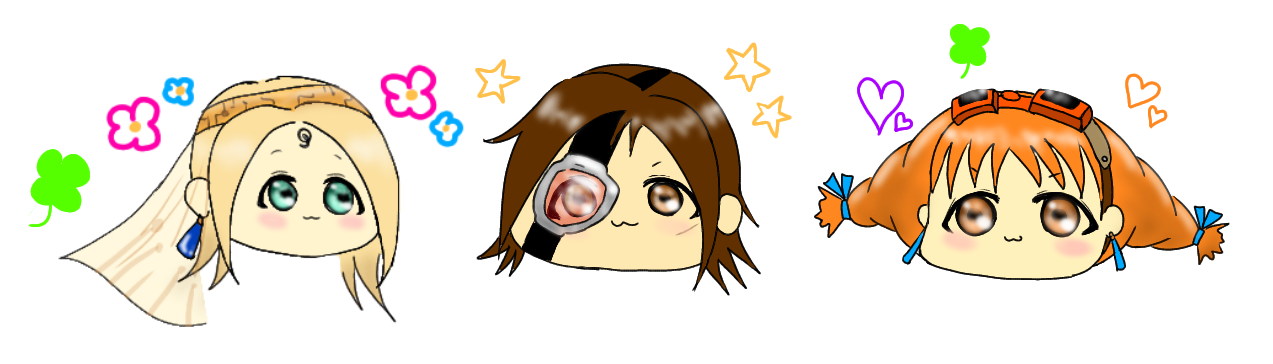 もちっとかわいい3人組　Twitter@Aikawa_15_